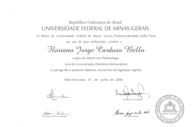 Segundo certificado